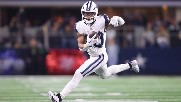 Dallas Cowboys running back Tony Pollard